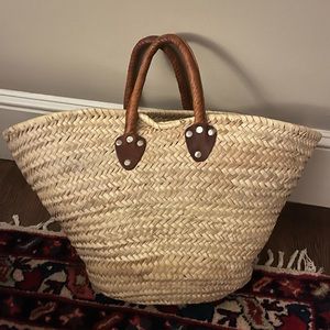 Authentic Provençal French shopping basket/bag